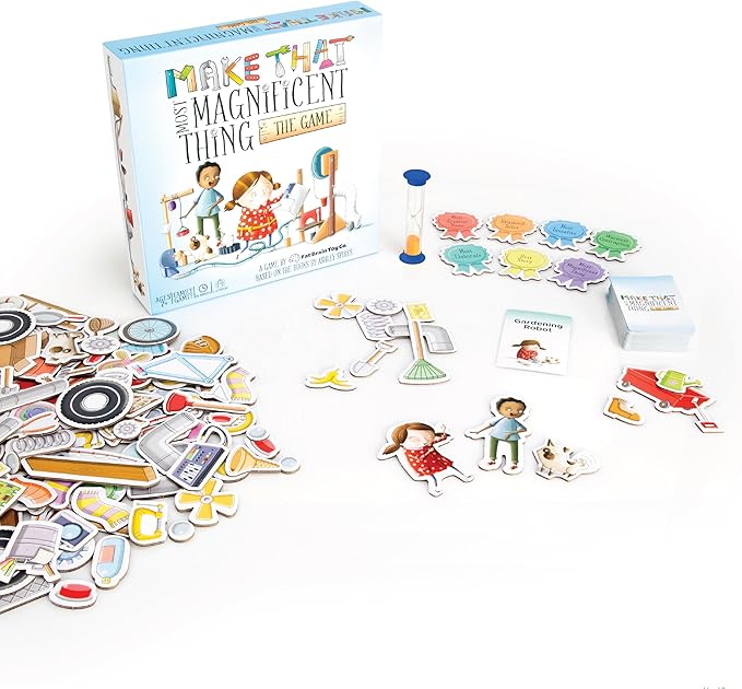 Fat Brain Toys Make That Most Magnificent Thing The Game - Make-and-Tell Game, Ages 7+