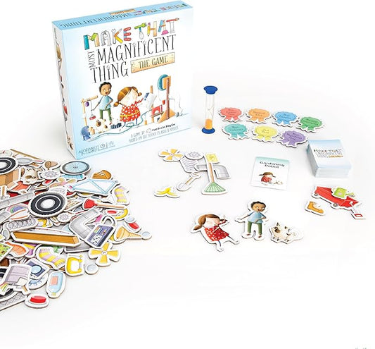 Fat Brain Toys Make That Most Magnificent Thing The Game - Make-and-Tell Game, Ages 7+