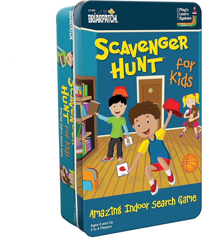 Scavenger Hunt for Kids Tin