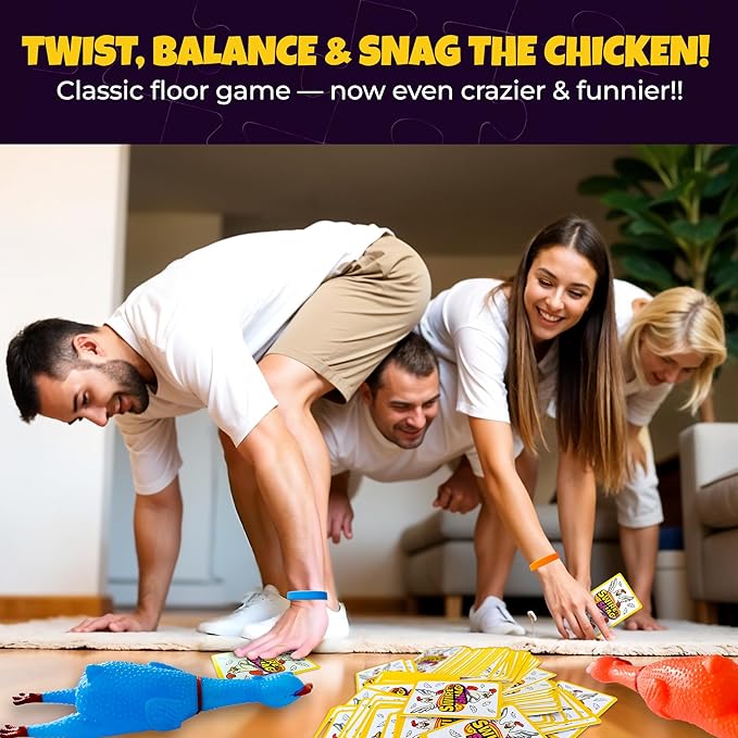 QUOKKA Family Board Games for Kids 6-12 & Adults – Fast-Paced Party Games for Game Night – Hilarious, Active & Easy to Learn – 4-8 Players – Engaging Card Game for Kids, Teens & Families