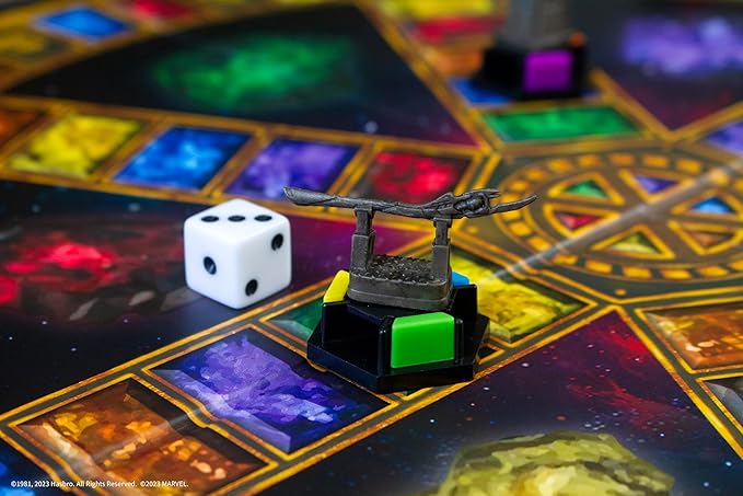 Trivial Pursuit: Marvel Cinematic Universe Ultimate Edition | Officially Licensed | Collectible Trivia Board Game Featuring 6 Infinity Stone Location Movers, 1800 Questions, MCU Phases 1-3