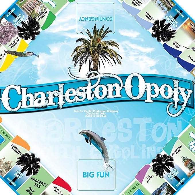Late For the Sky Charleston-Opoly