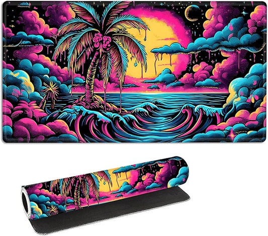 for MTG Playmat with Storage Bags, Card Playmat for TCG Card Playing Game,Rollable & Foldable for PTCG and Board Game Mat for Cards,Non-Slip Colorful Beach Desk Mat for Home Office