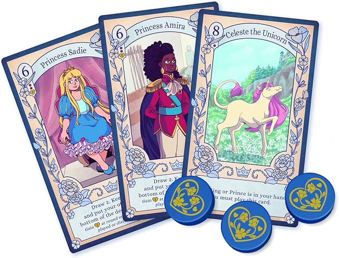 Renegade Game Studios Love Letter: Princess Princess Ever After Ages 10+, 2-6 Players, Playing Time 20 Minutes
