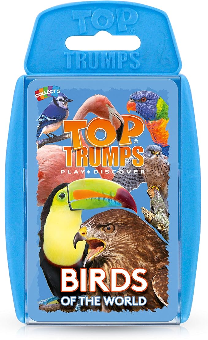 Top Trumps Wings, Hooves and Paws Bundle Card Game, Learn about Birds, Cats, Horses and Ponies and Unicorns, educational travel pack, gift and toy for boys and girls aged 6 plus