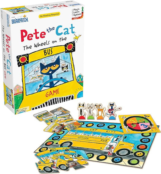 Briarpatch | Pete The Cat Wheels on The Bus Game, Fans of Pete The Cat Books, Ages 3+