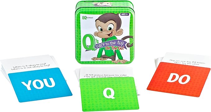Q’s Race to The Top On-The-Go Pack: Fun Questions and Activities for Practicing Social Skills, Manners, and Emotional Control!