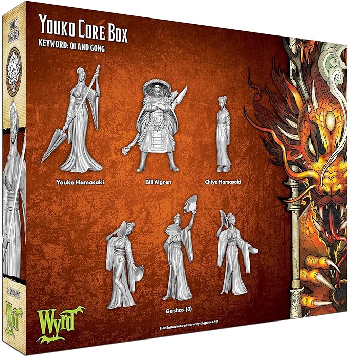 Malifaux Third Edition Ten Thunders Youko Core Box