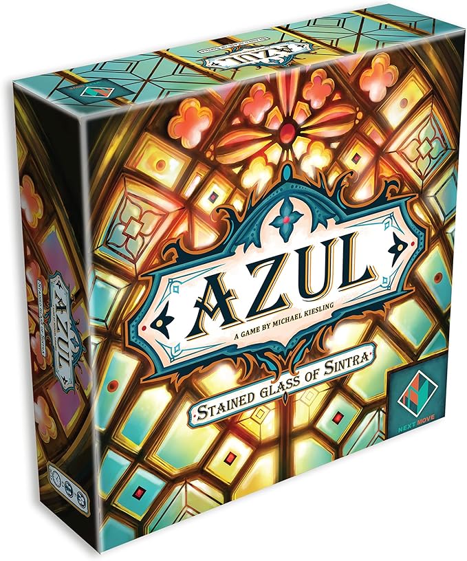 Stained Glass of Sintra Board Game EXPANSION - Craft Colorful Window Panes. Tile-Placement Strategy Game for Kids and Adults, Ages 8+, 2-4 Players, 30-45 Minute Playtime, Made by Plan B Games