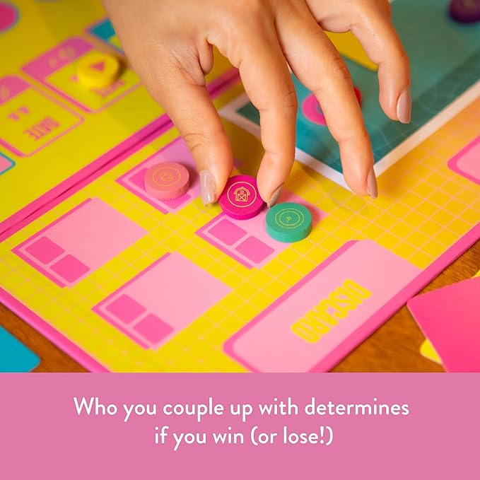 Lovestruck - Reality TV Party Board Game | 5-10 Players, for Groups, Adult Game Night, No TV Knowledge Needed, Social Deduction
