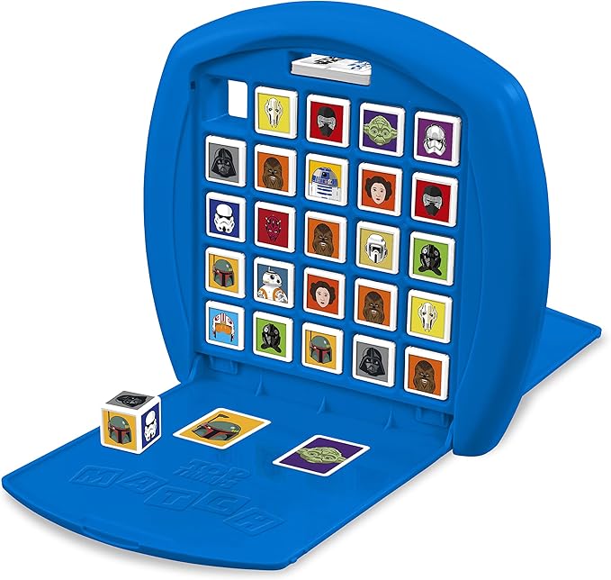 Top Trumps Match Star Wars The Crazy Cube Game, Play with 15 of Your Favourite Characters from Kylo Ren, Boba Fett, Chewbacca, Darth Maul and Stormtroopers, Gift and Toy for Ages 4 Plus