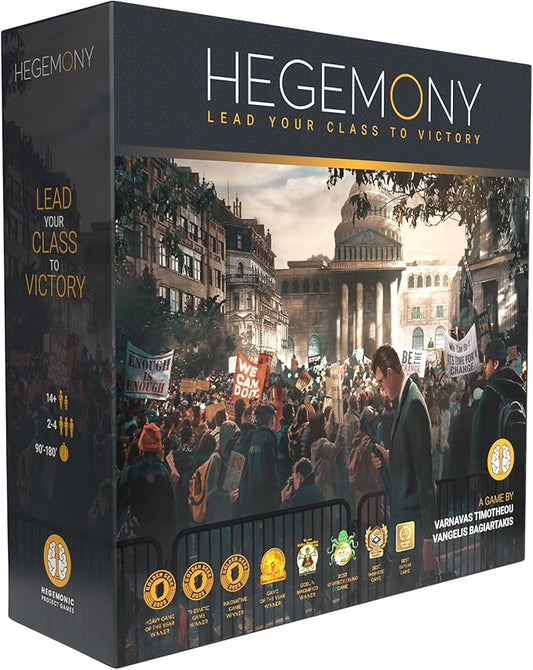 Hegemony: Lead Your Class to Victory - Unique Asymmetric Card Driven Game, Political Economic Board Game, Ages 14+, 2-4 Players