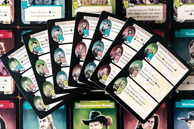 Pagan: Fate of Roanoke - Ancestors Expansion Pack, Dueling Witch & Hunter Asymmetrical Deduction Card Game Filled with Intrigue & Mystery, 2 Players, 60 Mins