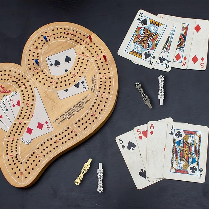 12pcs Metal Cribbage Pegs Fit Cribbage 1/8 Holes, Unique Crib Board Pegs Scoring Pins Crib Accessories for Family Friends Traditional Board Game (Gold, Silver, and Black)