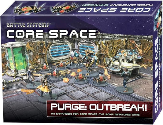 Battle Systems BSGCSE003 Core Space Purge Outbreak Expansion - 28mm Miniatures - Modular 3D Terrain