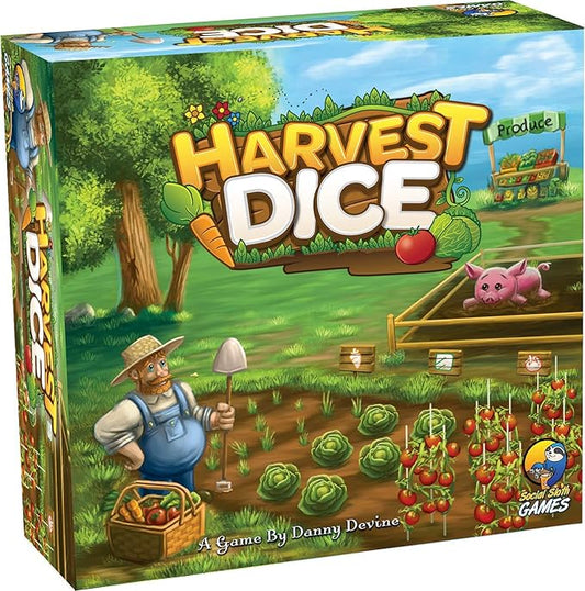 Harvest Dice Board Game, Roll and Write, 2-4 players