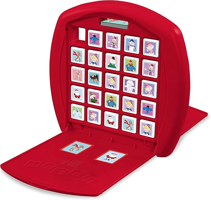 Top Trumps Match Game Rudolph - Family Board Games for Kids and Adults - Matching Game and Memory Game - Fun Two Player Kids Games - Memories and Learning, Board Games for Kids 4 and up