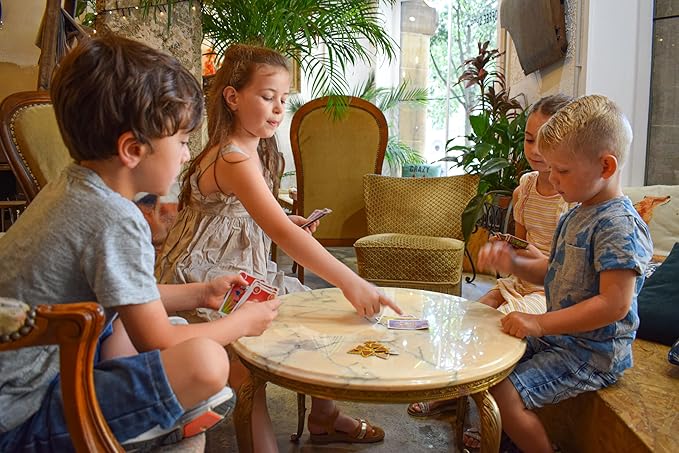 Strategy Card Game for Kids, Teens and Family, Tabletop Party Game for Game Nights, Ages 6 & Up, 3 to 6 Players, Who Did It by Blue Orange Games