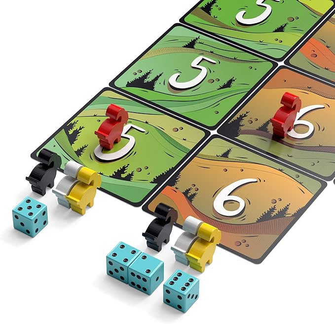 Mountain Goats - Board Game - 2 to 4 Players - 20 Minute Play Time