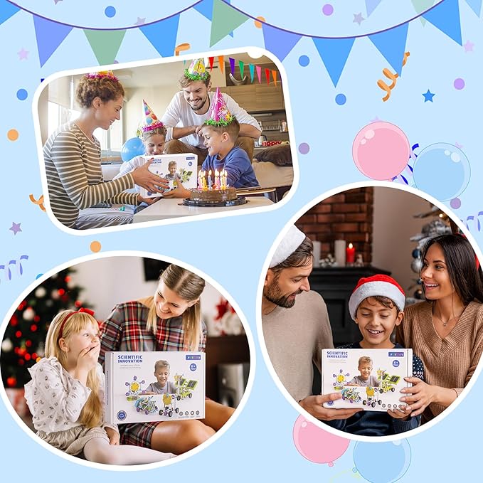 STEM Building Kit for Kids, 430 Pieces Engineering Kits for Kids Age 8-12