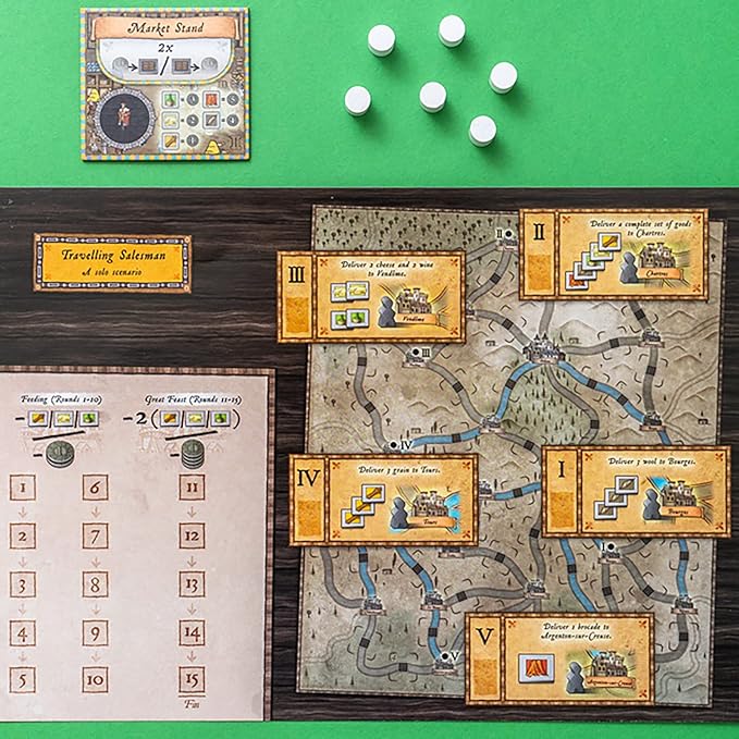 : Orleans, Invasion Expansion, Strategy Board Game, 2 to 5 Players, 90 Minute Play Time, Ages 12 and Up