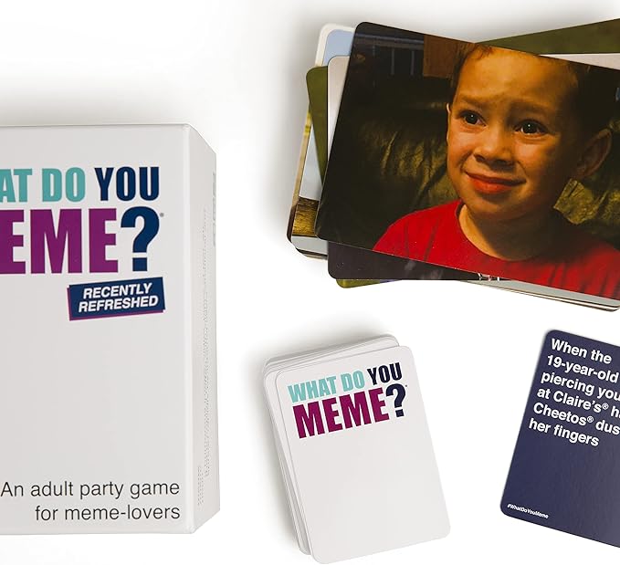 WHAT DO YOU MEME? Core Game (Original Version) – The Hilarious Adult Party Game for Meme Lovers