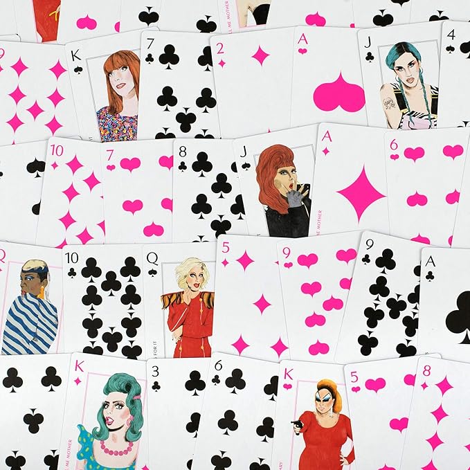 Laurence King Queens: Drag Queen Playing Cards
