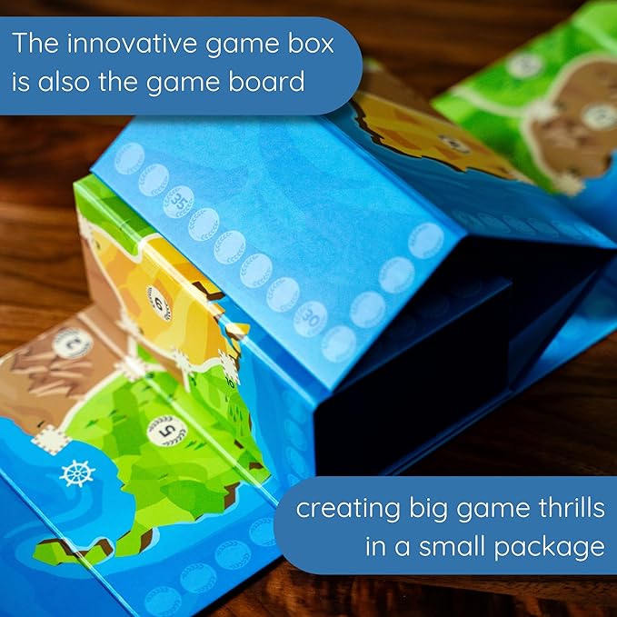 Crafty Games Sardegna Dynamic Area Control Board Game by Stefan Dorra, 2-4 Players, Ages 15+, 30 Minute Play time