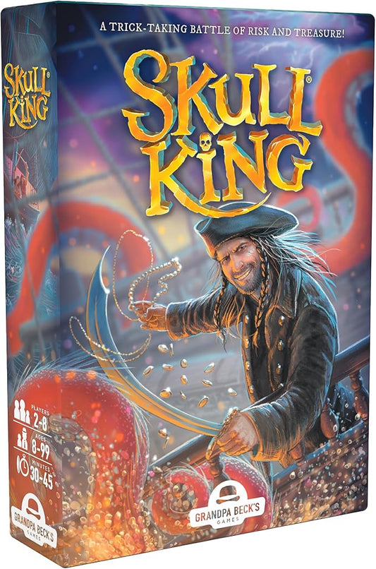 Grandpa Beck's Games Skull King - The Ultimate Pirate Trick Taking Card Game | from The Creators of Cover Your Assets | 2-8 Players Ages 8+