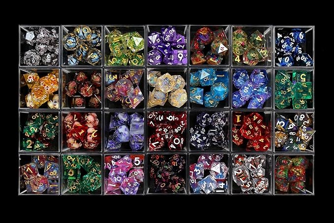 1985 Games Sharp Edge Polyhedral Dice Set – Mystery RPG Dice for Dungeons & Dragons & Tabletop RPGs | Pack of 6