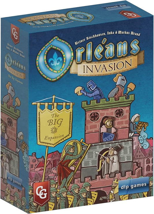: Orleans, Invasion Expansion, Strategy Board Game, 2 to 5 Players, 90 Minute Play Time, Ages 12 and Up