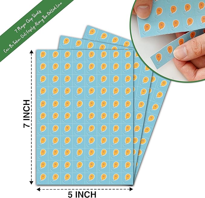 Blue Shower Bingo Game, Party Games with 24 Players, Family Activities, Bingo Cards for Party Supplies, Party Favors Gifts for Young Adults - blue06
