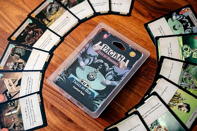 Pagan: Fate of Roanoke - Trials of Old Expansion Pack, Dueling Witch & Hunter Asymmetrical Deduction Card Game Filled with Intrigue & Mystery, 2 Players, 60 Mins