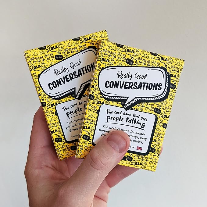 1 - Fun Conversation Starters, Thought Provoking Questions for Family and Friends, Party Games, The Original Conversation Game Out of The UK