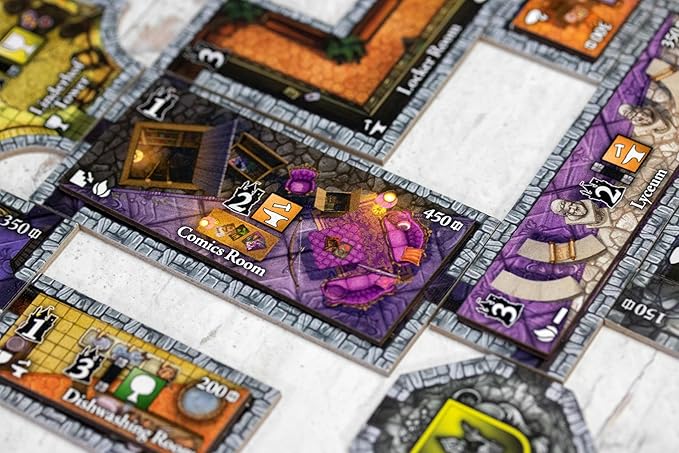 Castles of Mad King Ludwig Expansions 2nd Edition by Bezier Games, Strategy Board Game
