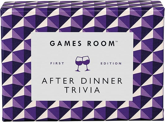 Ridley’s After Dinner Quiz Trivia Card Game – Quiz Game for Kids and Adults – 2+ Players – Includes 140 Unique Questions Cards – Fun Family Game – Makes a Great Gift