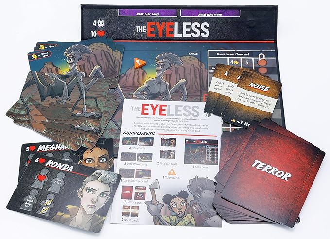 Horror Board Game - Final Girl - Don't Make a Sound - Feature Film Box - Core Box Required - 1 Player - 20-60 Minutes Gameplay - Teens & Adults, Ages 14+ (English Version)