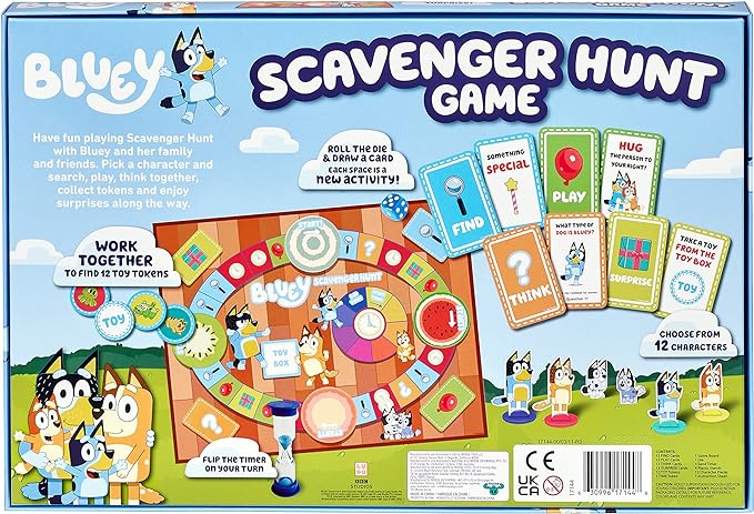 Bluey Scavenger Hunt Game