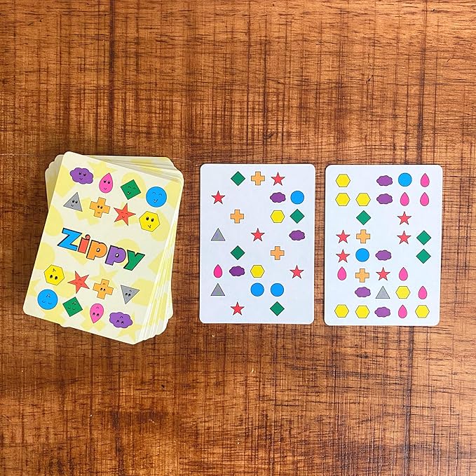 Zippy The Amazing Game of Keen Perception - Visual Games for Kids and Adults - Endless Playability for Ages 5-99 - Easy and Quick Card Games