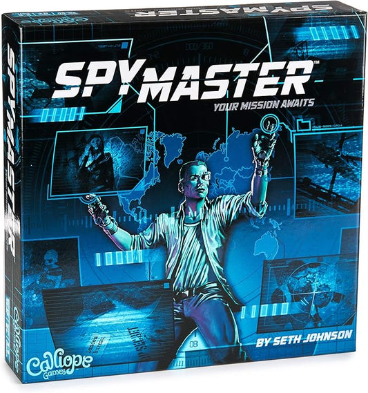 Calliope Games SpyMaster - Strategy Spy Board Game For Kids & Adults - Perfect For Family Game Night - 2-6 Players