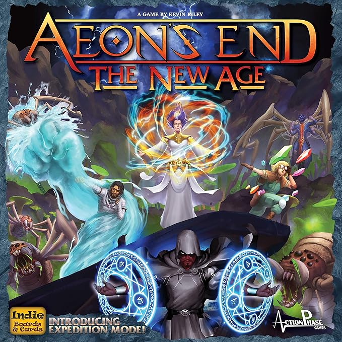 Aeon's End: The New Age - Cooperative Sci-Fi Fantasy Strategy Deck-Building Board Game for 1 to 4 Players, Ages 14+, 60 Minute Playtime by Indie Boards and Cards