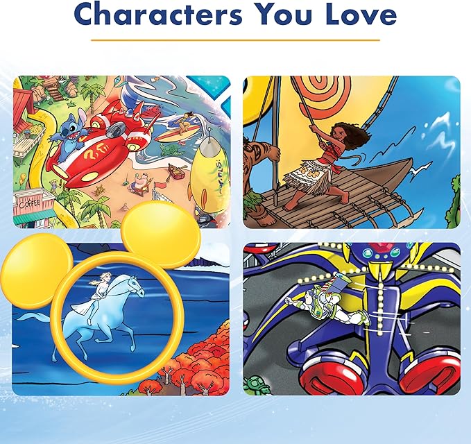 Ravensburger Disney Eye Found It - Hidden Picture Search Board Game - Learning Fun with Disney Favorites - Ages 4+