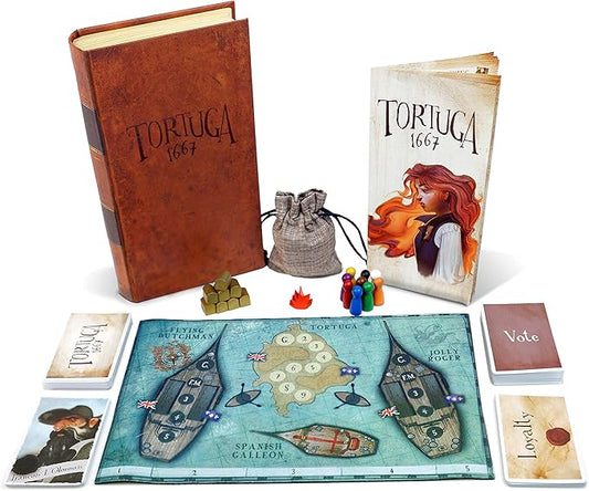 Facade Dark Cites Series Board Game of Strategy, Deceit, and Luck - Card Game for Teens Adults and Family - Tortuga 1667
