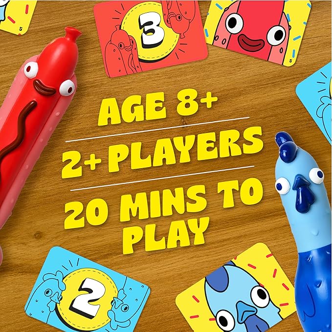 Big Potato Chicken vs Hotdog: The Ultimate Chaotic Party Game | Flipping-Fun Party Game for Families & Game Nights | Bonus Content Included!