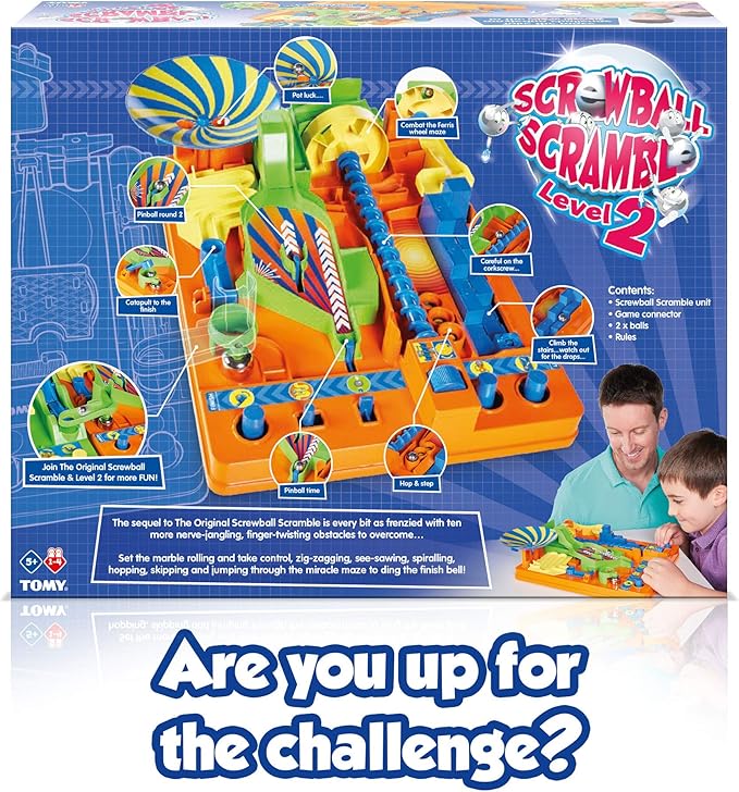 TOMY Screwball Scramble 2 Brainteasers for Ages 5 to 10