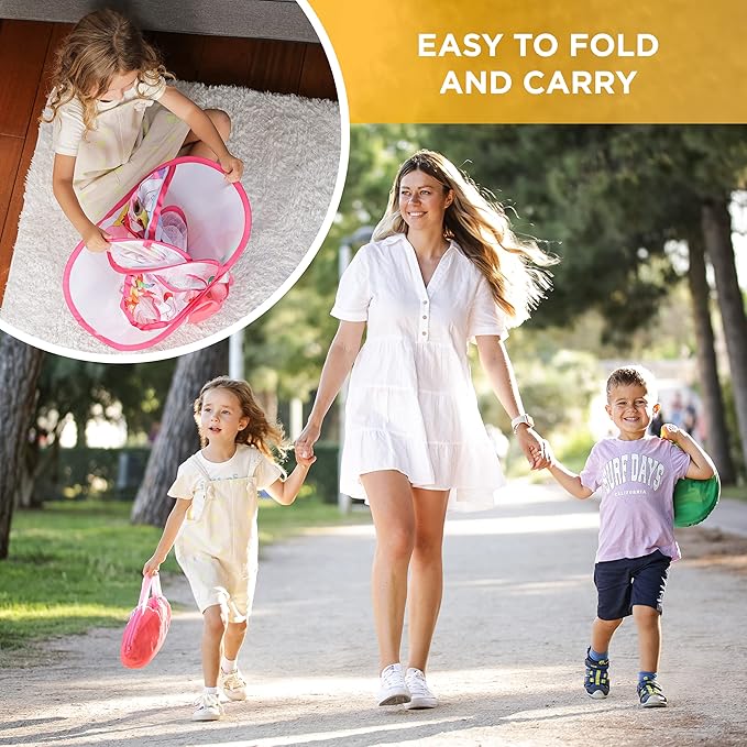 Chuchik Dinosaur/Unicorn 5in1 Animal Bean Bag Toss Game Toy Outdoor Games for Kids, Gift for 3 Year Old Boy Toys Birthday, Outside Toys for Toddlers 2-4 3-5 4-6 Cornhole Ring Yard Games for Kids