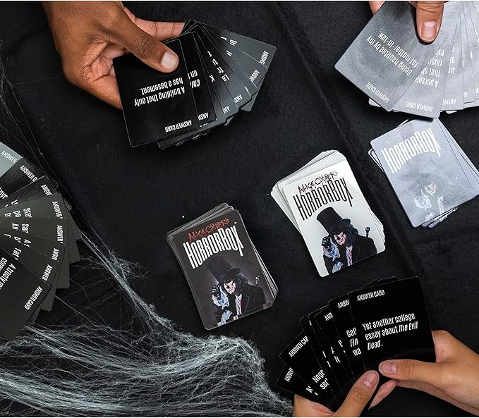 FITZ Games Alice Cooper's HorrorBox Adult Party Game 40-Card Expansion Pack (Supernatural)