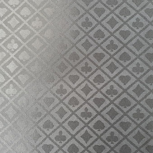 Speed Cloth Poker Table Fabric - 108X60 Inch Section of Casino Card Game Table Felt Top Cover Accessories - Gray
