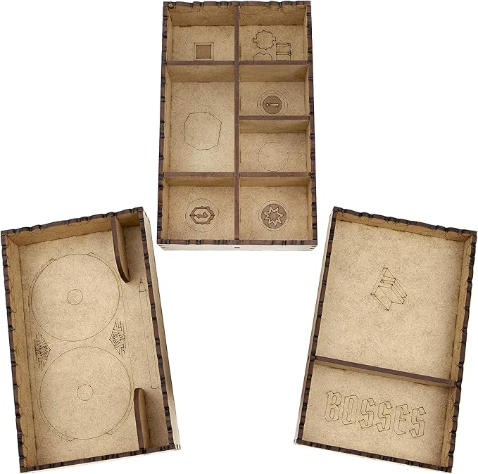 TowerRex Organizer for Gloomhaven Jaws of The Lion Board Game, Storage Insert, Accessories Upgrade