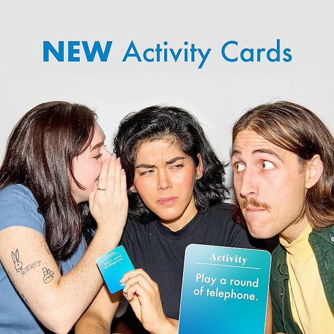 Let's Get Deep: Friends Edition by Relatable, Fun Group Card Game for Christmas Games, Perfect Friendsmas Christmas Party Games, Includes 400 Question Cards, Three Increasingly Personal Levels